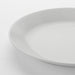 Digital Shoppy IKEA Tempered Opal Glass Dinnerware Plates and Bowls, (White, 25 cm, 6 Pieces) 10258914 dishes delicious dinner online price 