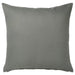 A cushion cover with a grey-green and striped pattern-90495266