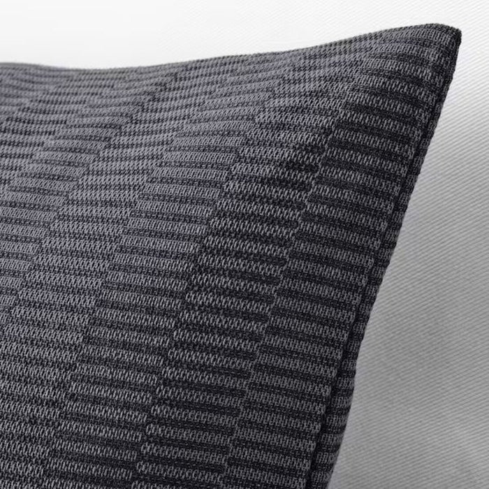 Close-up  image of an IKEA cushion cover with a delicate stripe pattern-60502249