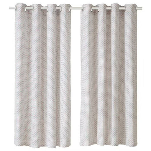 Digital Shoppy IKEA Curtains, 1 pair, white/orange,price,online, window curtain,145x150 cm 63039100
