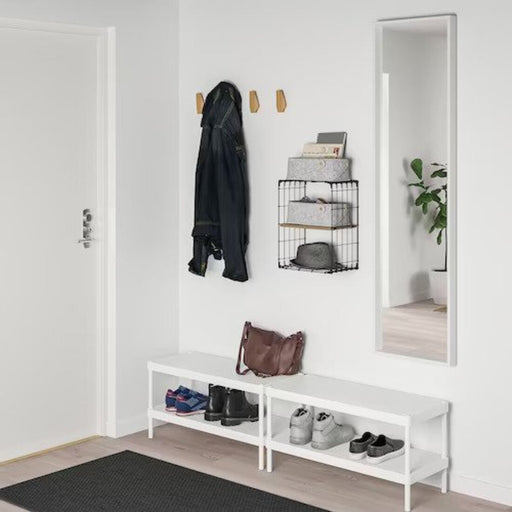 Digital Shoppy Decorate Your Home with IKEA Wall Shelf - Black/Pine Antique Effect - 30x40 cm  10498419 digitalshoppy