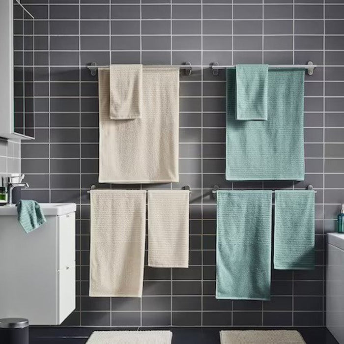 VINARN Bath towel, blue, 28x55 - IKEA