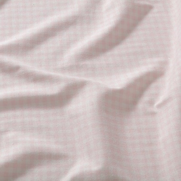 Close-up image of pink cotton flat sheet from IKEA 40454796