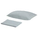 Blue cotton flat sheet and pillowcase from IKEA 00454798