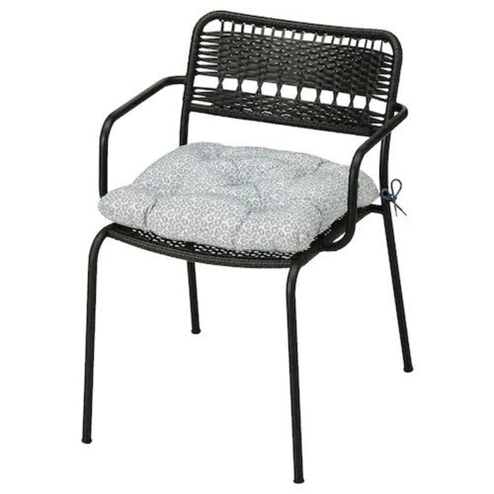 Digital Shoppy IKEA Chair cushion, outdoor, blue, 44x44 cm (17 3/8x17 3/8 ") for sofa comfort bed online price 50509939