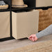  IKEA Box, beige, 33x38x33 cm (13x15x13 ")  price online storage box storage box basket digital shoppy 80506920