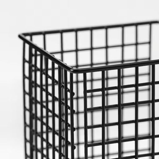 IKEA  Wire basket, set of 2, Black price online storage device box basket organisation home digital shoppy 10518865
