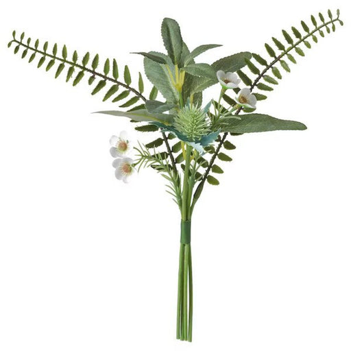  IKEA Artificial bouquet, in/outdoor, green, 31 cm (12 ¼ ") price online decorative outdoor artificial flower home vase digital shoppy 60461140