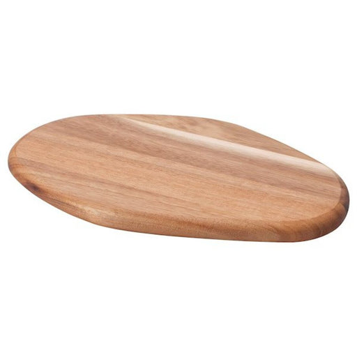 A bamboo chopping board with a sturdy and durable surface, ideal for preparing food in the kitchen 80503361       