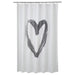 Digital Shoppy IKEA Shower curtain, white/grey, 180x200 cm , online, price, bathtextiles, (71x79 ") 00467866