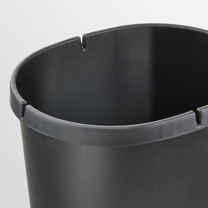 Digital Shoppy IKEA  Bin with lid 8l black. wastebin dustbin home online low price 80520501 digital shoppy 