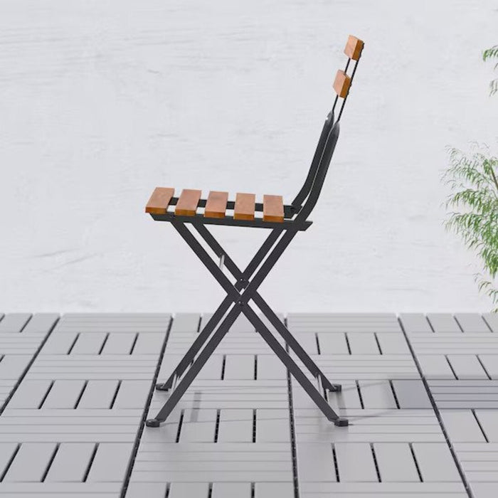 Digital Shoppy IKEA Chair, outdoor, foldable/ light brown stained indoor-outdoor-foldable-online-low-price-digital-shoppy-80424571-00165128