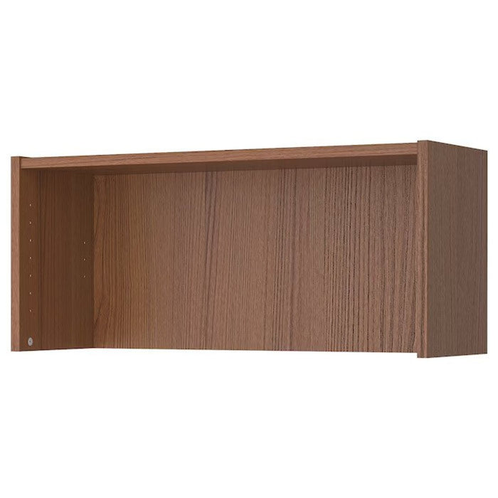 A sleek and modern brown height extension unit from IKEA, measuring 80x28x35 cm. 20404279-60351537-30351586