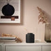Digital Shoppy IKEA Vase, frosted glass/black, 10 cm , price, online, decorative vase, flower vase, 40523525