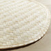 An elegant and sophisticated IKEA place mat with a delicate lace pattern in white 90531556