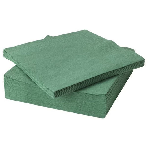 Digital Shoppy IKEA Paper napkin, dark green, 40x40 cm (15 ¾x15 ¾ ") napkin-absorbent-paper-online-low-price-digital-shoppy-40425997