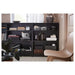Wooden bookcase from Ikea, bringing a classic and warm feel to your home.40351581