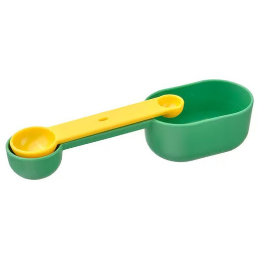 Digital Shoppy IKEA Measuring cup, set of 2, bright green/bright yellow solid liquid plastic kitchen ml digital shoppy 30521961