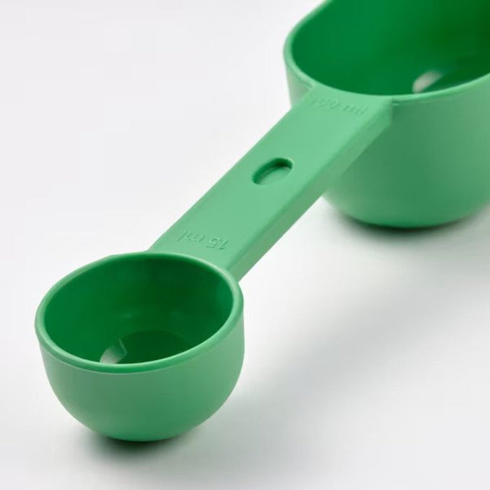 Digital Shoppy IKEA Measuring cup, set of 2, bright green/bright yellow solid liquid plastic kitchen ml digital shoppy 30521961