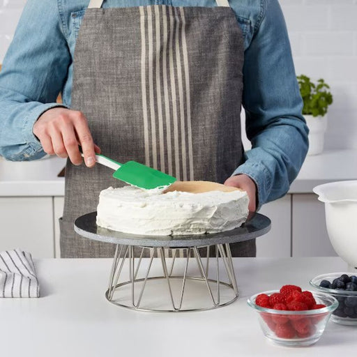 Digital Shoppy IKEA Rubber spatula, green/white plastic heat resistant baking cake digital shoppy 50527349