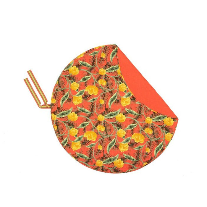 Digital Shoppy IKEA Picnic blanket - floral pattern orange 170 cm (66 7/8 ") outdoor orange waterproof large digital-shoppy 30521961