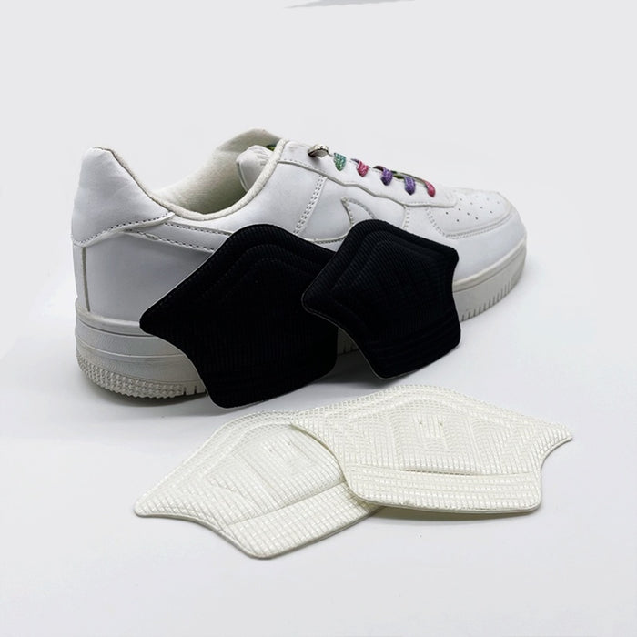 Digital Shoppy 1pair/2pcs Insoles Heel Pads Lightweight For Sport Shoes Adjustable Size Back Sticker Antiwear Feet Pad Cushion Insole Heel (black 9 mm ) DS000008054