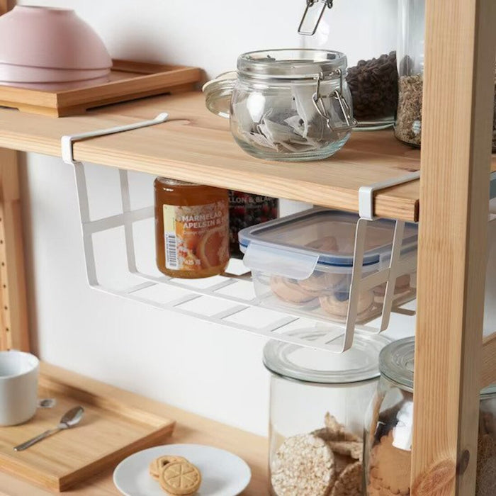 Digital Shoppy IKEA Clip-on basket, 36x26x14 cm Buy, for under shelf , storage , Home & Kitchen, cabinet , Shelf Drawer, Transform your space with IKEA's clip-on basket. This easy-to-use basket is perfect for streamlining your organization and keeping your home tidy and functional. 50534401