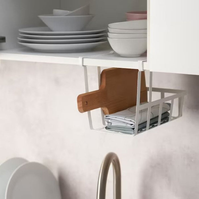 Digital Shoppy IKEA Clip-on basket, 22x26x19cm Buy, for under shelf , storage , Home & Kitchen, cabinet , Shelf Drawer, Revamp your home organization with IKEA's clip-on basket. This innovative and functional basket is perfect for streamlining your storage and simplifying your life. 50534415