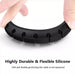 Digital Shoppy Cable Organizer Management Wire Holder Flexible USB Cable Winder Tidy Silicone Clips For Mouse Keyboard Earphone Protector(7 holes)