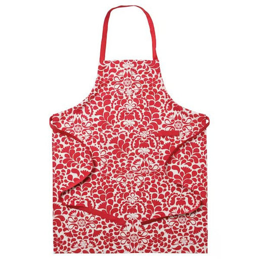 A red IKEA apron with adjustable straps 60484047