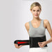 Digital Shoppy Waist support self-heating warm steel plate waist belt lumbar muscle waist breathable lumbar support unisex back-pain women men black digital shoppy X001NS909N