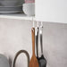 Digital Shoppy Ikea Clip-on hook rack hang utilize kitchen storage online price low 90534423