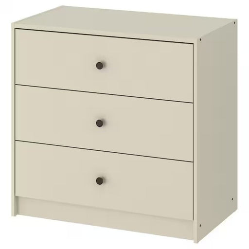 IKEA Chest of 3 Drawers in use in a modern living space, for practical and stylish storage