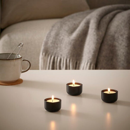Create a cozy atmosphere with this elegant tealight holder from IKEA. Its sleek and minimalist design will make it a perfect addition to any décor 70510625