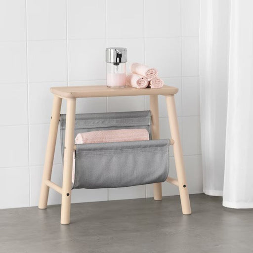 Digital ShoppyGet comfortable seating and efficient storage with IKEA's elegant birch storage stool, measuring 45cm in height.  20344450