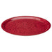 A round plastic tray with a textured surface, designed for outdoor use and convenient for carrying items 32 cm 60529687