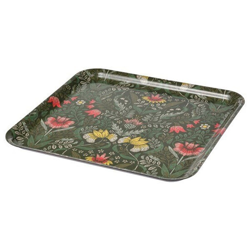 Digital Shoppy IKEA Tray, patterned multicolour/grey-green, 33X33 cm , price, online, decoration trays,  20537948