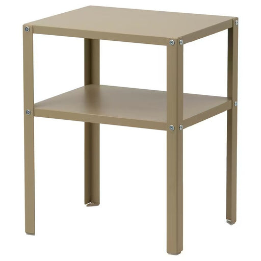 Digital Shoppy IKEA Bedside table, beige-green, 37x28 cm (14 5/8x11 ") bedroom table hold lamp design digital shoppy 50515544