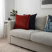 Digital Shoppy IKEA Cushion cover, red, 50x50 cm (20x20 ") online pattern sofa size red digital shoppy 20541709