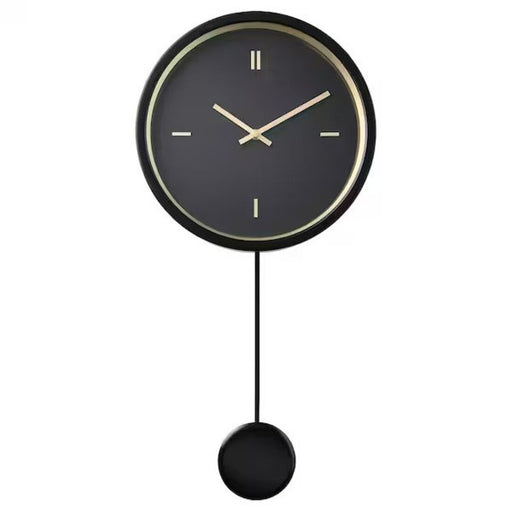 A stylish and modern wall clock with a sleek design 90426744
