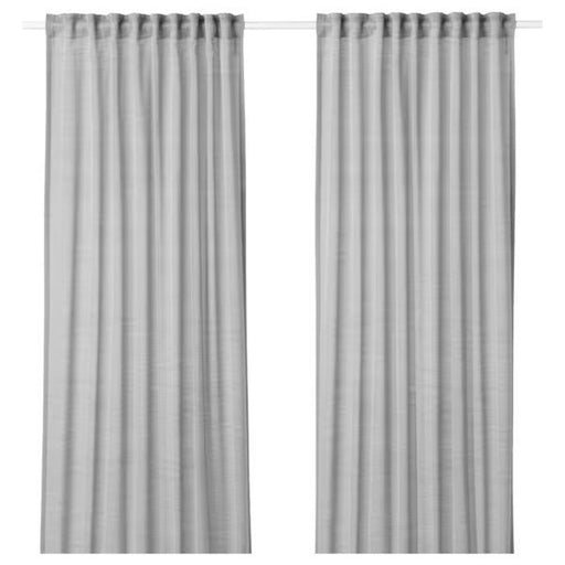 linen-look IKEA curtain on a rod20390734