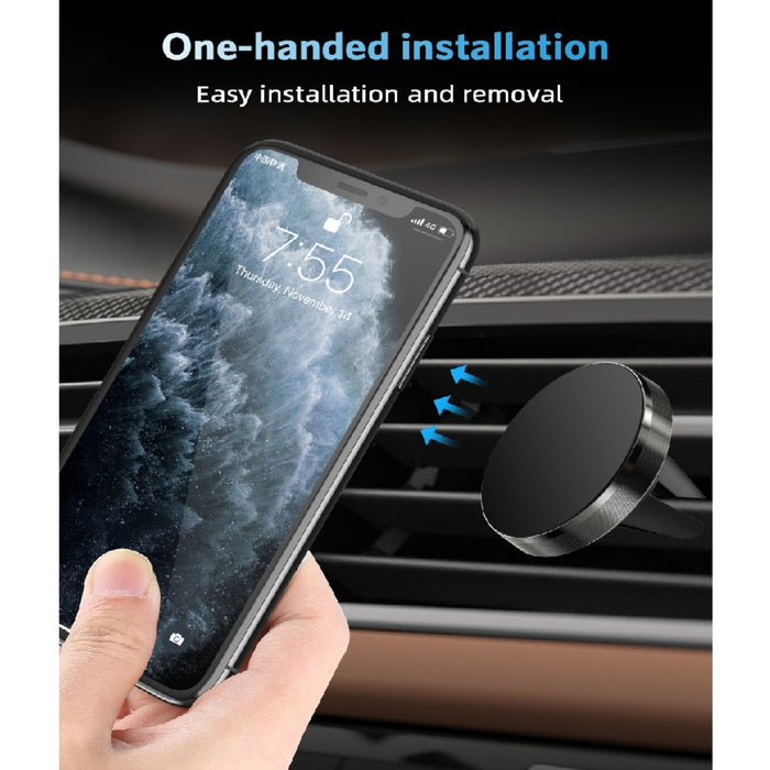 Digital Shoppy Magnetic Phone Holder in Car GPS Air Vent Mount phone holder magnet work stick X001P1CJO1 