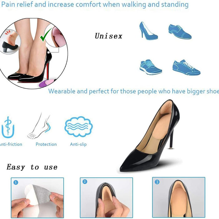 Digital Shoppy 2 piece Shoes Adjustable Antiwear Feet Inserts Insoles Heel Protector Sticker sticker heel protector soft comfortable insole 6928113700331