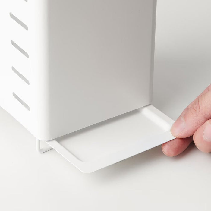 A detachable Cutlery Stand from IKEA, shown with its compartments easily removable for cleaning and maintenance.