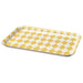 A rectangular tray with raised edges and a smooth surface, made of clear plastic. 40542232