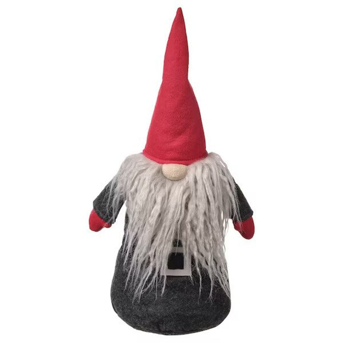 Grey/red Santa Claus decoration from IKEA for festive home decor 00529534       