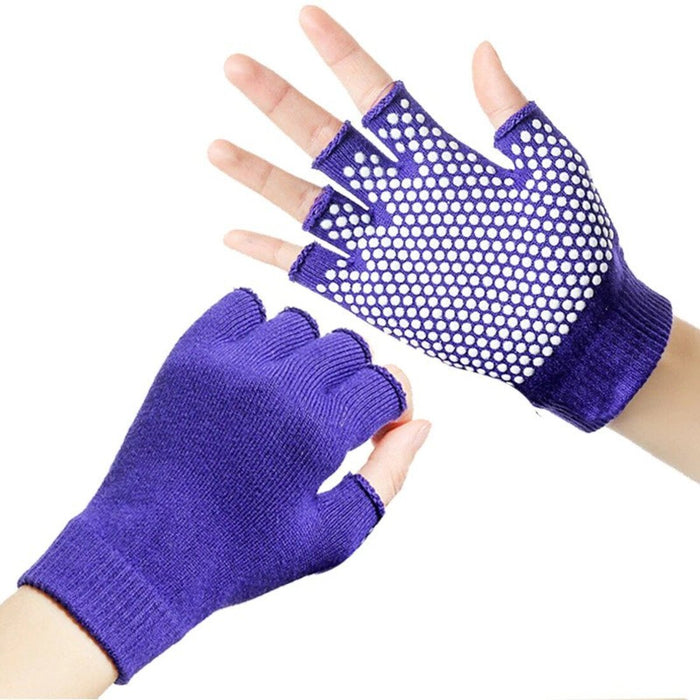 Silipos Yoga Gloves with Grip Dots