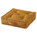 An IKEA floor cushion with a built-in handle for easy carrying and moving. 00415844, 90540221,10540220, 70540222