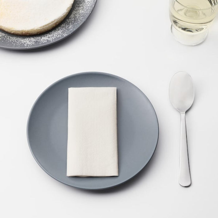 Digital Shoppy IKEA Napkin holder, white, 16x16 cm with 150 Paper napkins, white30x30 cm