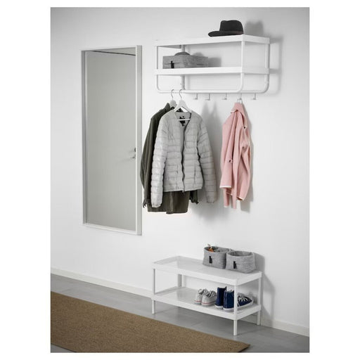 Digital Shoppy IKEA Shoe rack, white, 78x32x40 cm (30 3/4x12 5/8x15 3/4 ") 60334760 shoe rack occupy space online low price
